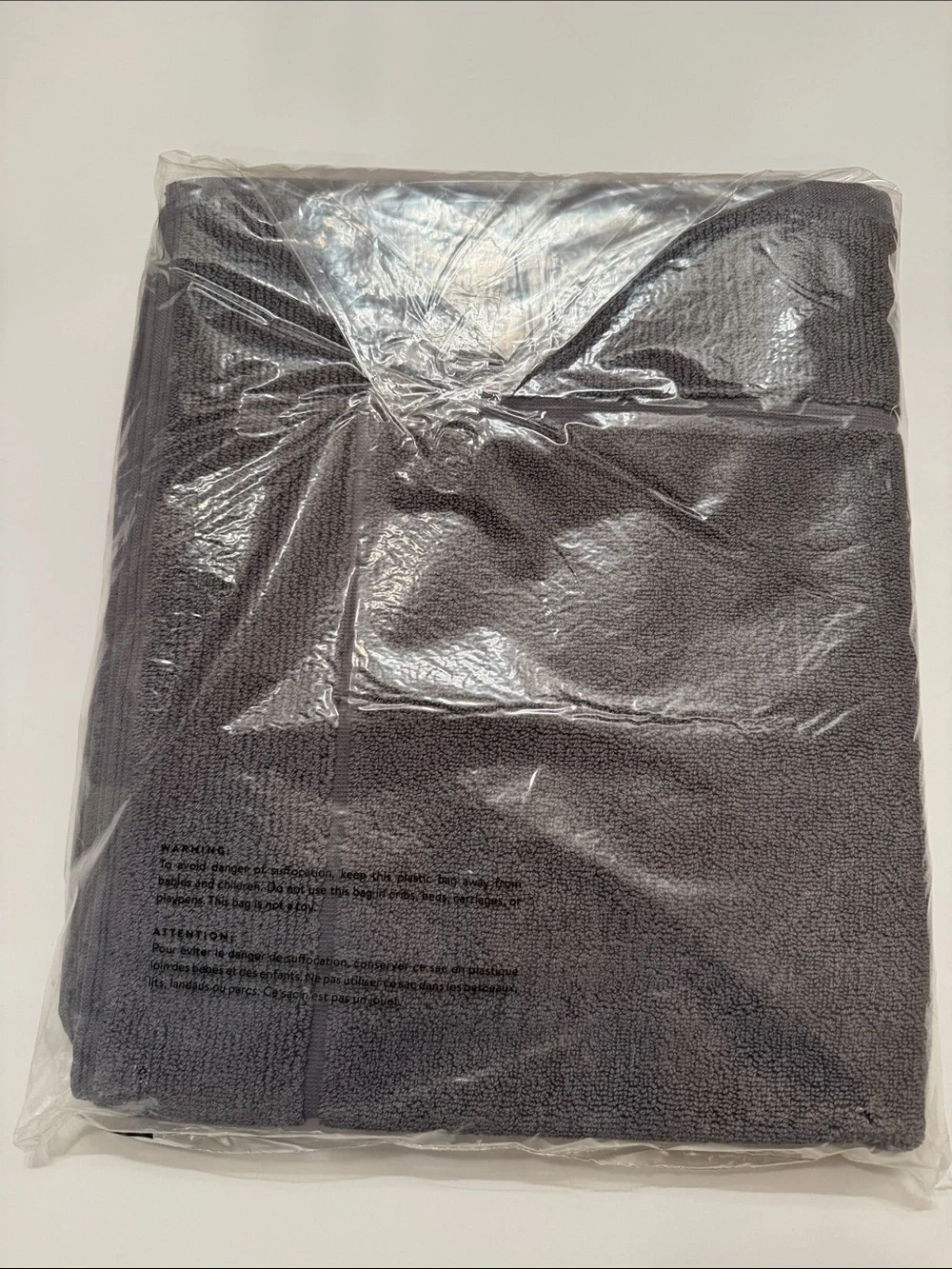 Brooklinen Terry Bath Mat in Graphite, New